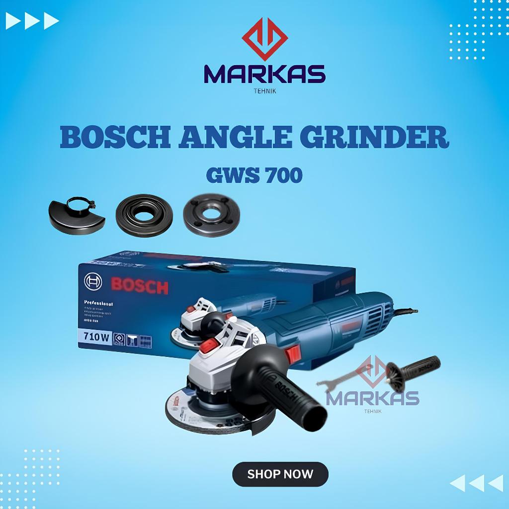 Bosch Angle Grinder / Gerinda Tangan Listrik GERINDA BOSCH ORIGINAL 710W  BOSCH GWS 700  GRINDA BOSC