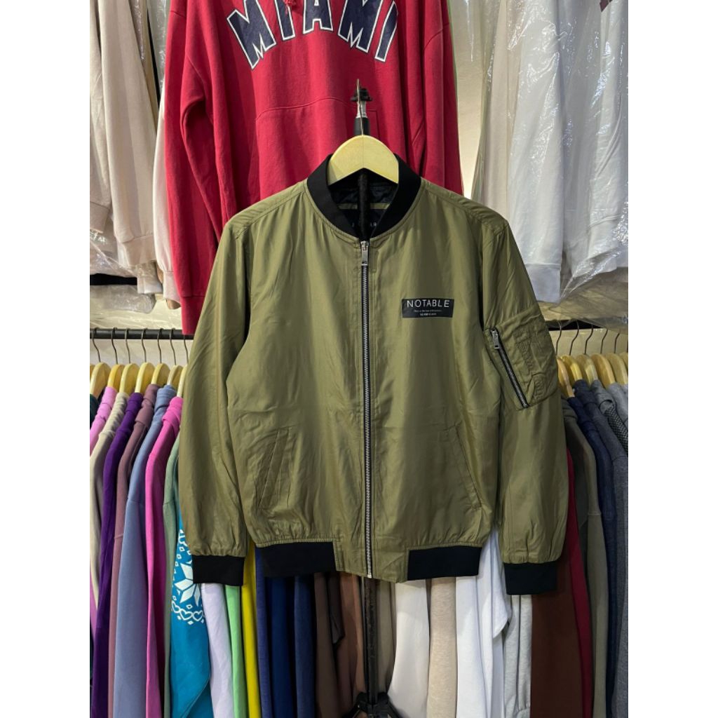 j4k3t bomber parasut tbj nearby khaki ( S fit M )