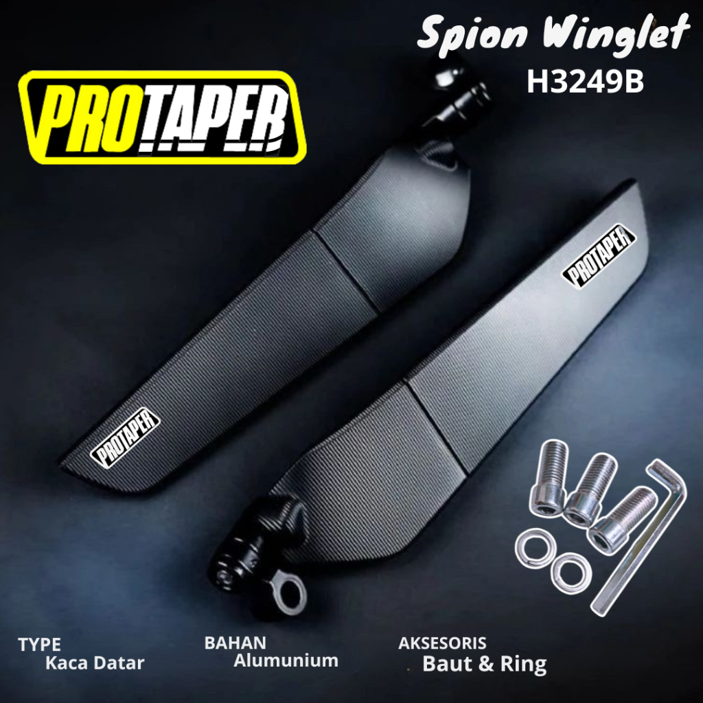 Rizoma Spion Winglet Matic Stylish Spion Model Rizoma  MOTOR MATIC, MIO, BEAT, VARIO, PCX, DLL