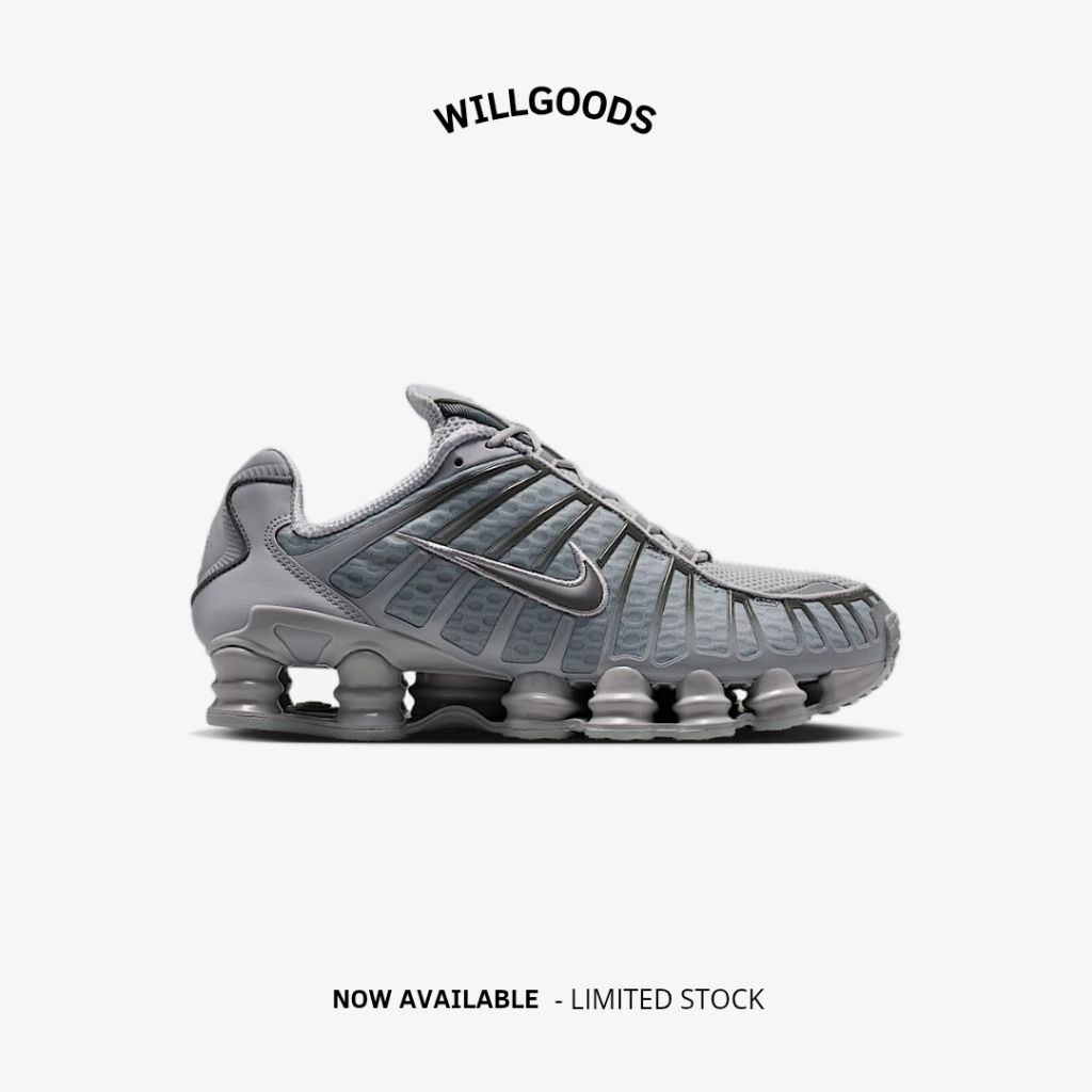 Nike Shox TL Wolf Grey Original Resmi