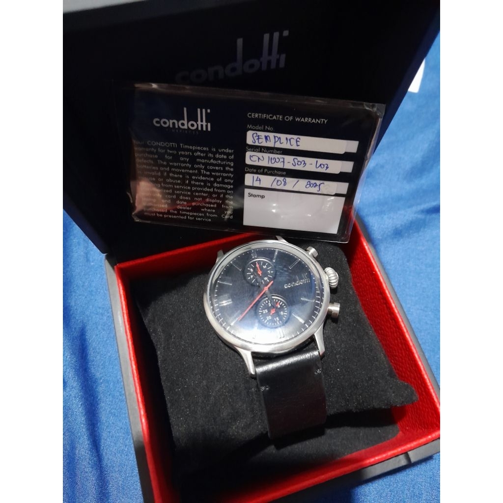 (PRELOVED) Jam Tangan Pria Condotti