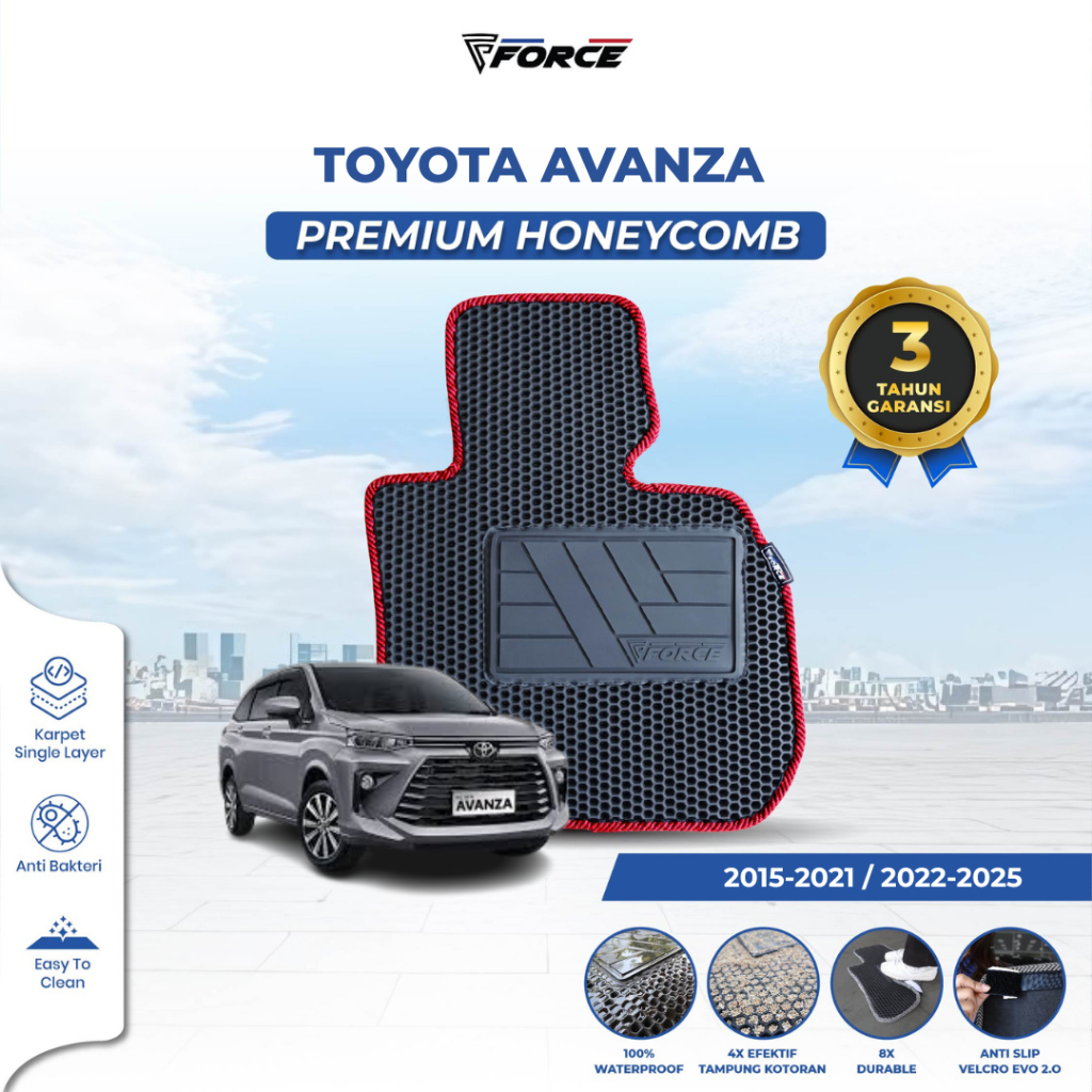 Custom Karpet Mobil Toyota Avanza RWD 2015-2021 / Toyota Avanza FWD 2022-2025