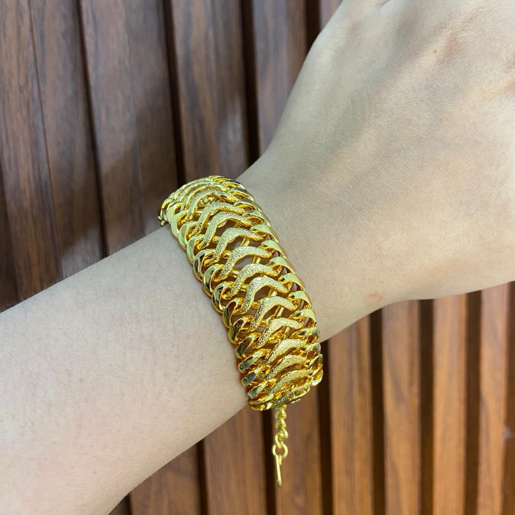 gelang kelabang timbul lebar 2 cm
