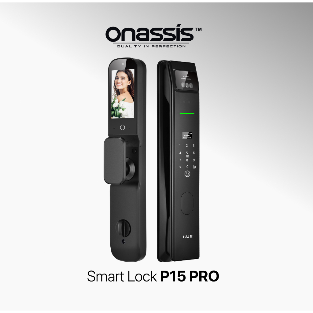 Onassis Smart Lock P15 PRO - 3D FACE RECOGNITION