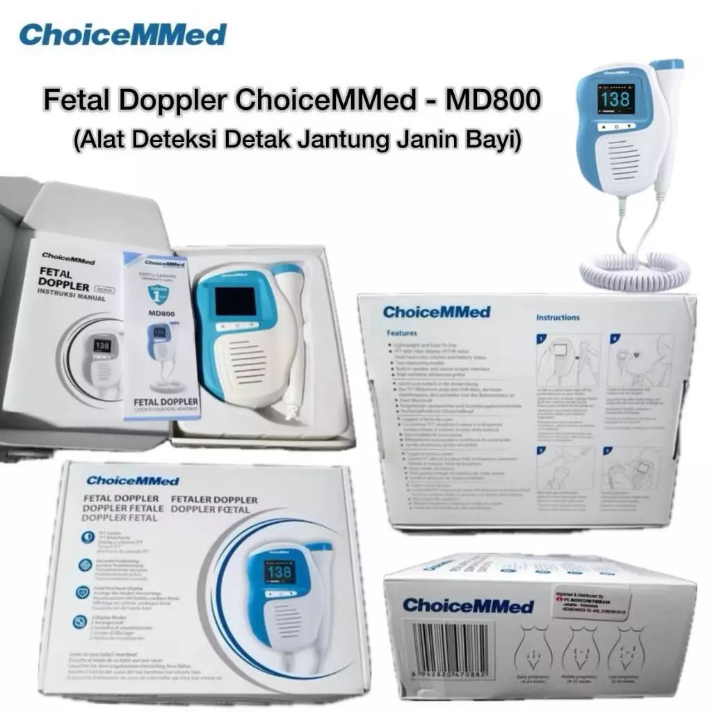 CHOICEMMED - Fetal Doppler MD800 Choicemmed / Fetal Doppler