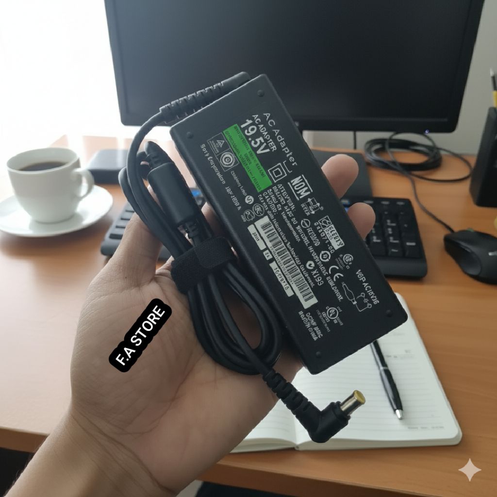 19.5V Adaptor Charger Sony Bravia TV KDL-40W60OB KDL-48W60OB KDL-55 KDL-32 Smart LED LCD HD TV