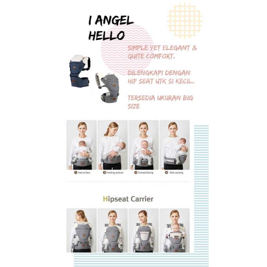 [SEWA] I ANGEL HIPSEAT