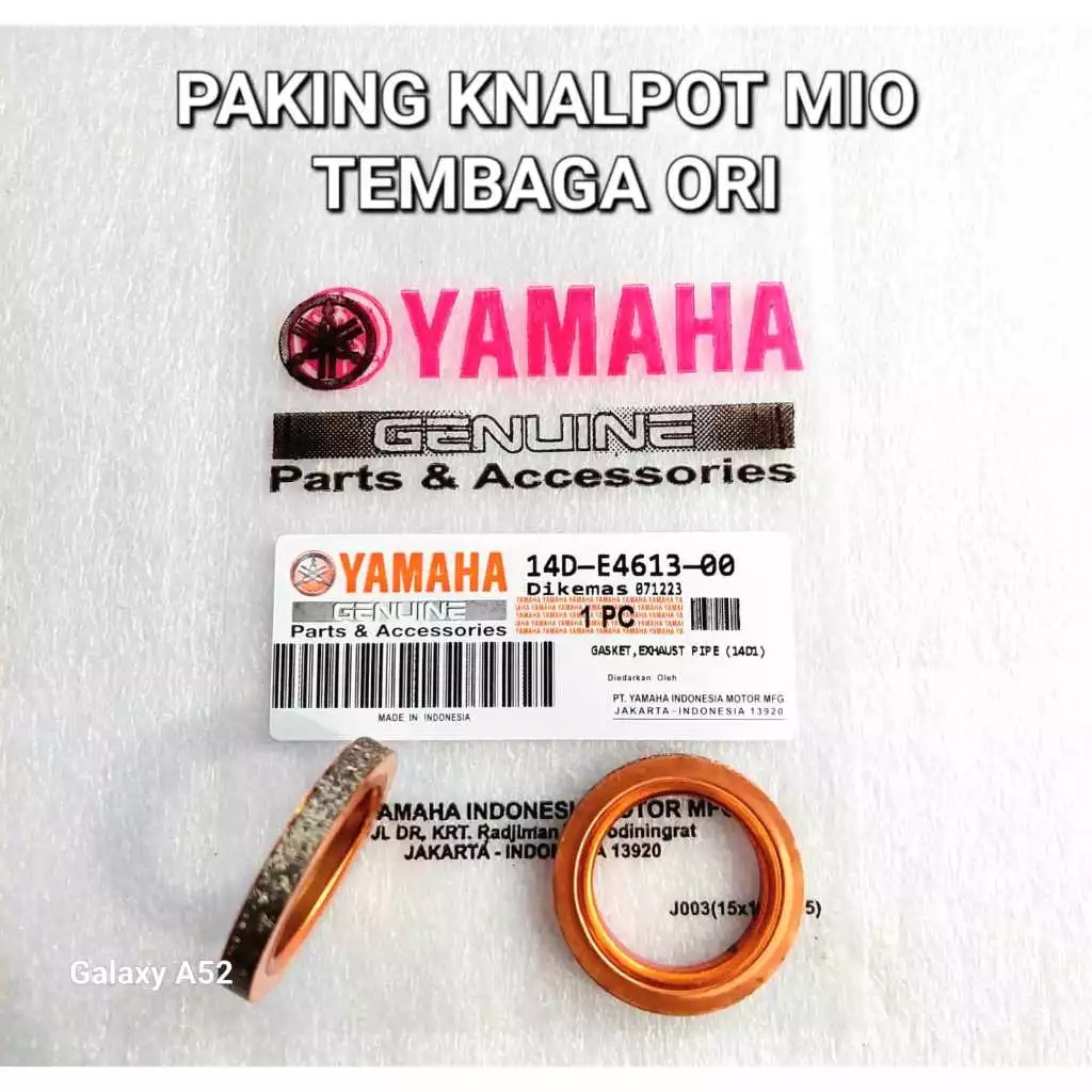 Paking Knalpot Tembaga Mio Fino Xeon Force Xride JUpiter Z 14D-E4613-00