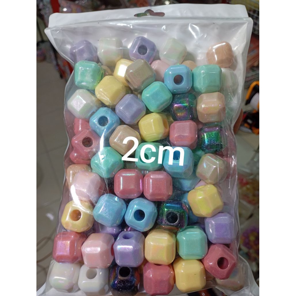 mute manik kubus susu/paatel kilap AB (-+450gram)