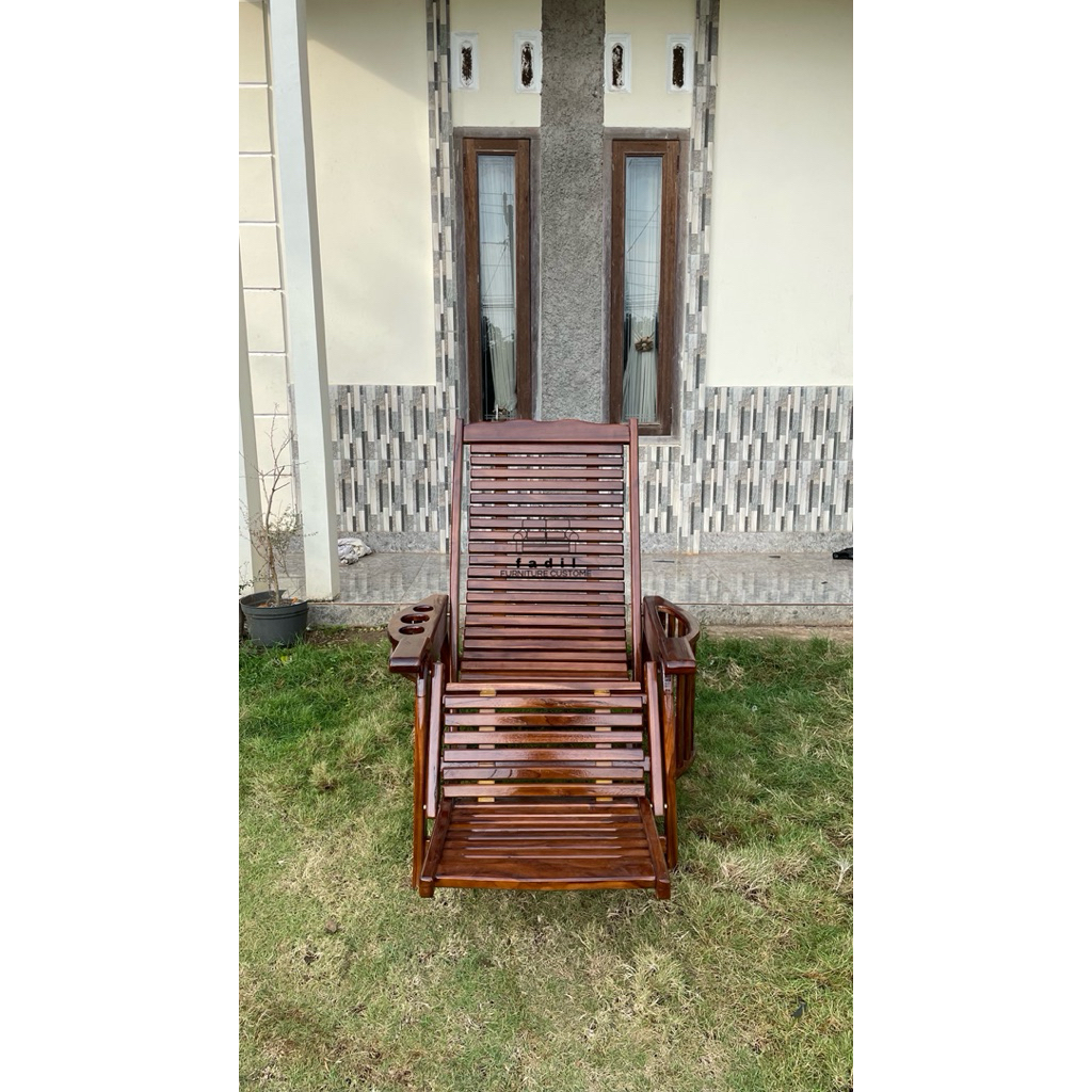 Kursi Malas Lipat Kursi Malas Kayu Jati Kursi Malas Minimalis
