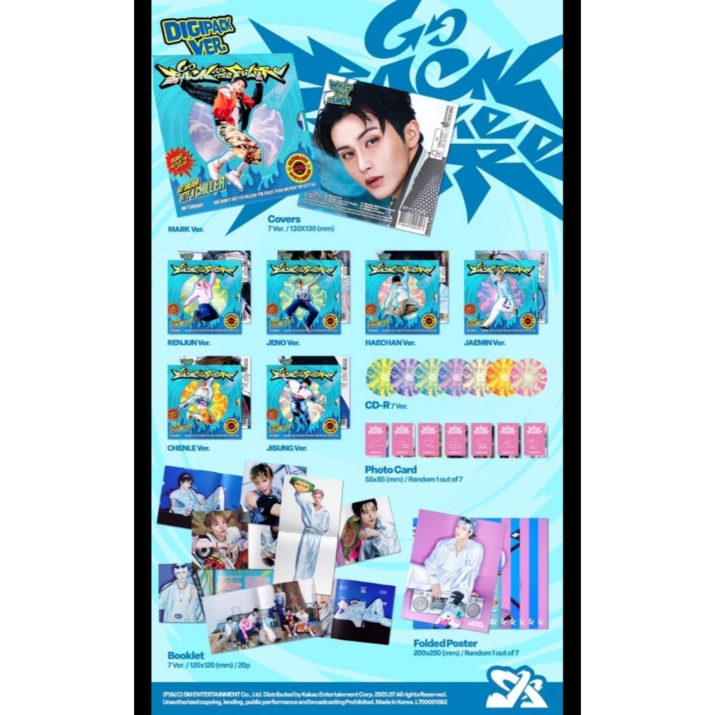 ALBUM NCT DREAM BTTF SEALED DIGIPACK