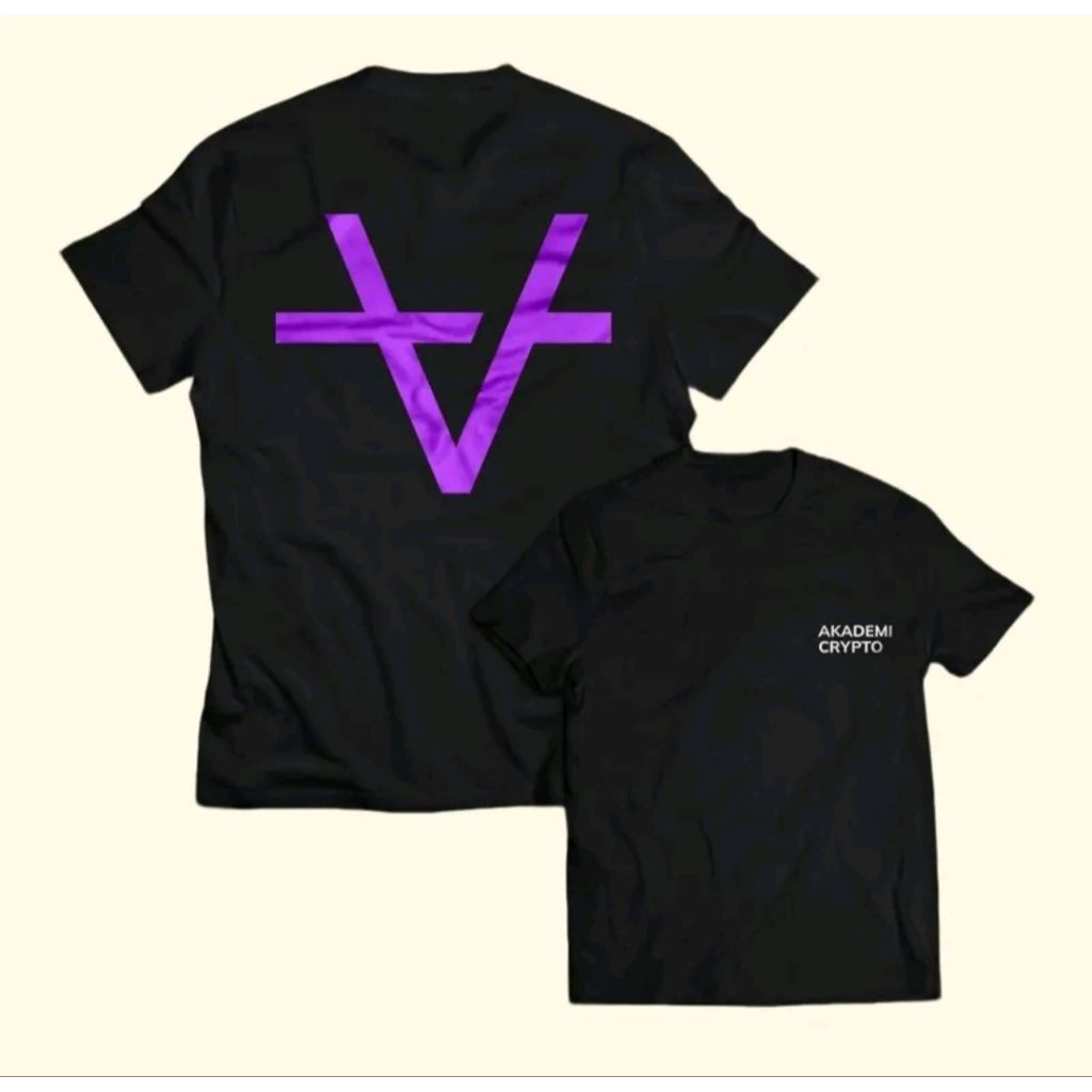 Kaos Akademi Crypto Desain Besar
