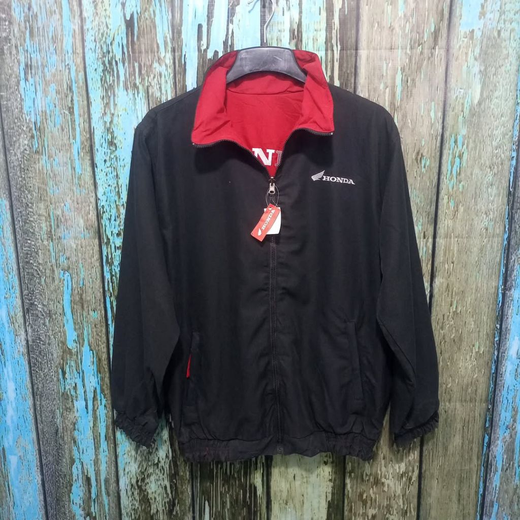 Jaket Motor HONDA Bolak Balik Size XL keren bagus
