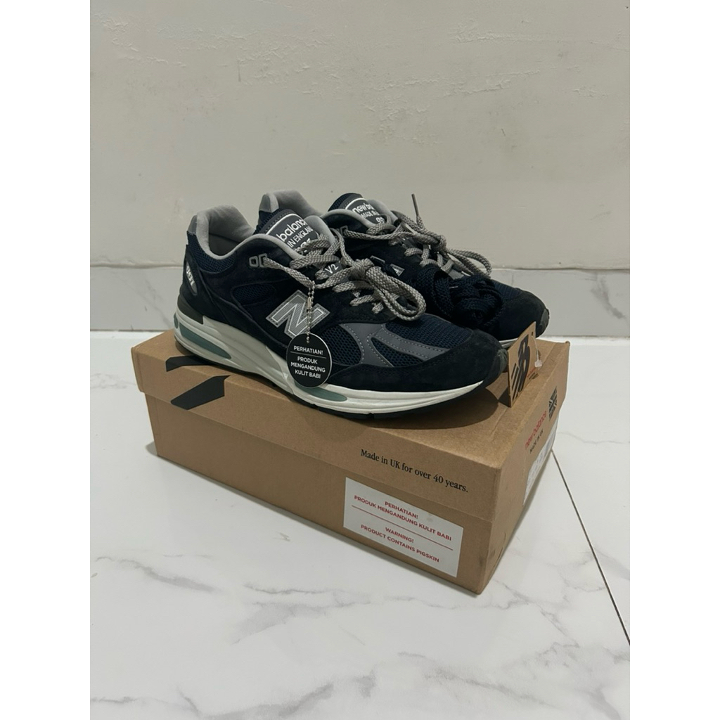 New Balance 991 v2 Navy - Made in England