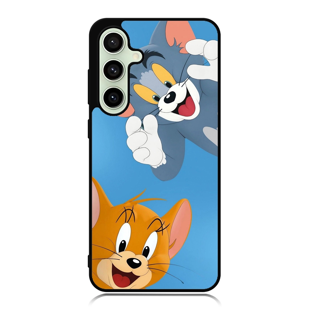 Case Phone Series Samsung A56 A36 A26 A55 A54 A53 A52 A51 A50 5G Tpu Softcase Tom And Jerry