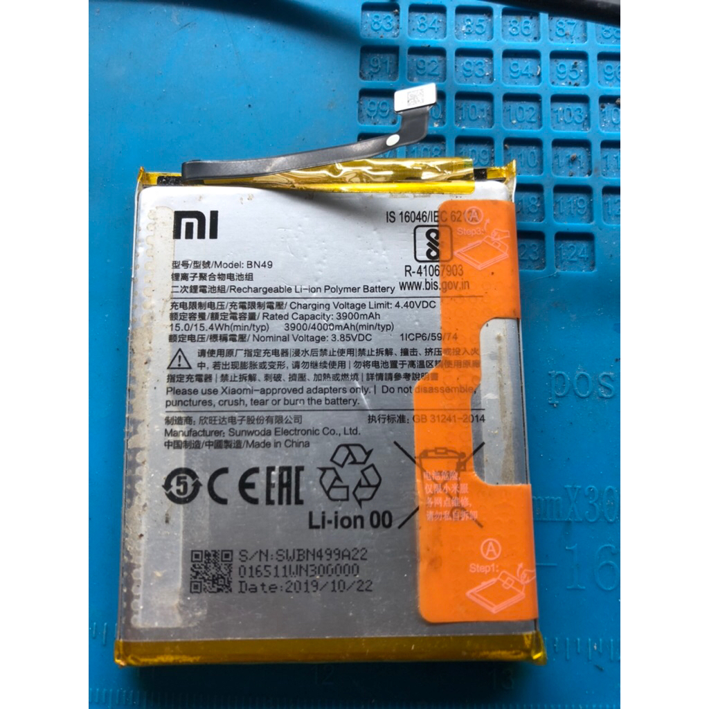 BATRAI BATRE REDMI 7A ORIGINAL COPOTAN