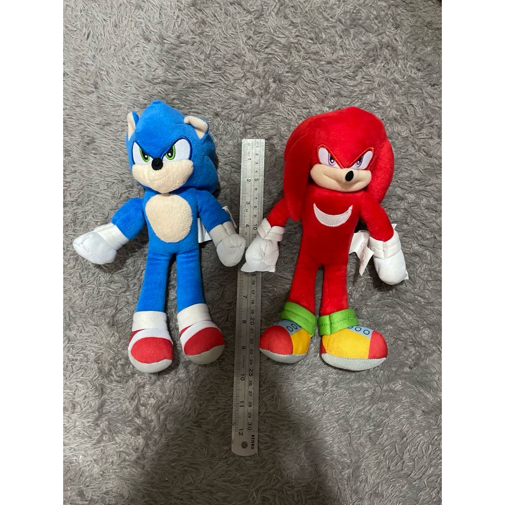 Boneka Sonic sepasang original