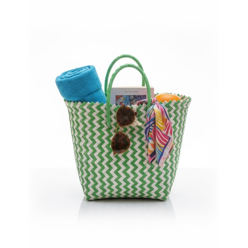 Tas Hampers Lebaran, Tas Parsel Lebaran, Tas Hampers Lebaran, Shopping Goodie Bag, Tas Hampers Hijau