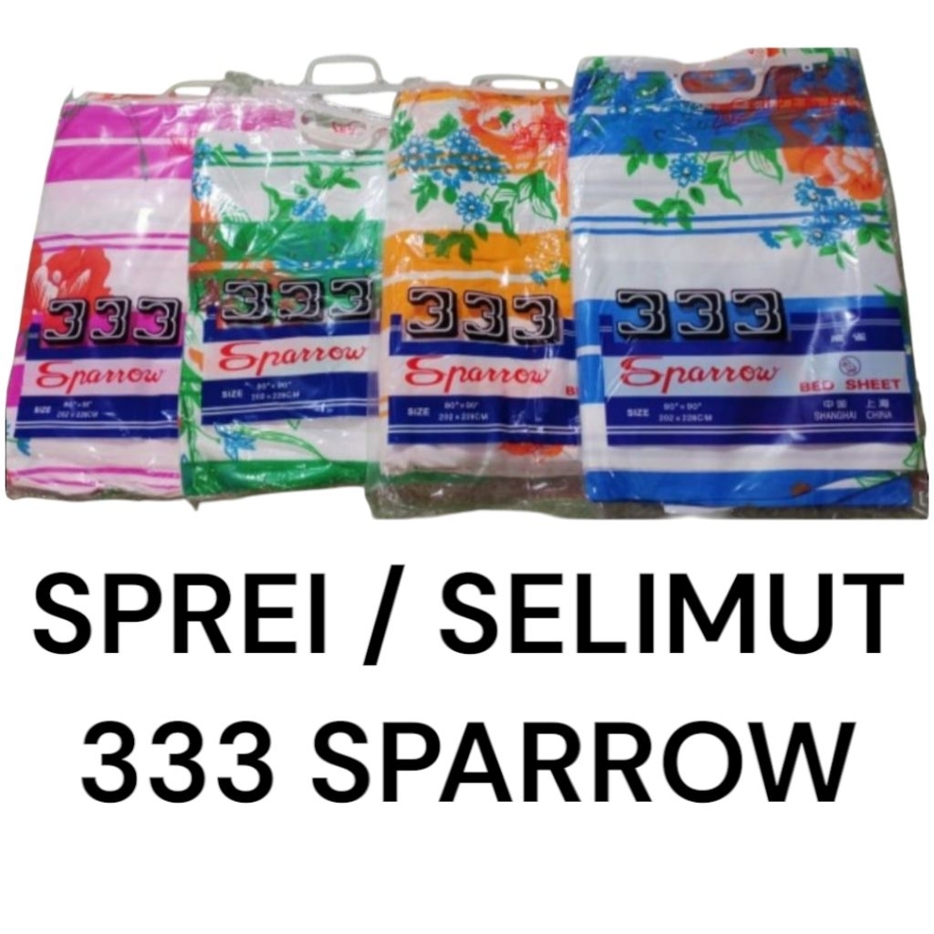 Sprei/Selimut 333 100% Polyester Cotton Original Sprei Jadul bahan Lembut