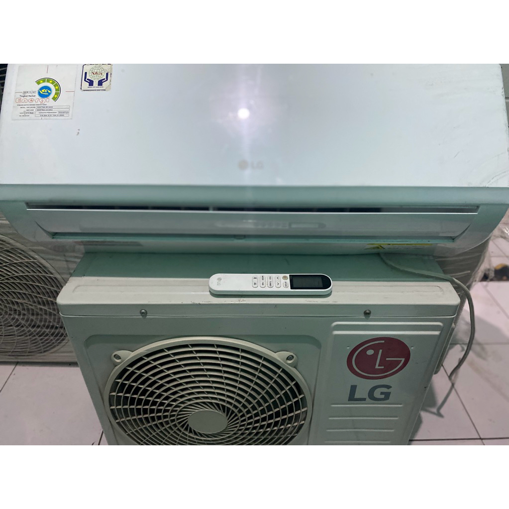 AC LG 1/2pk low wat R32 +pasang terima dingin