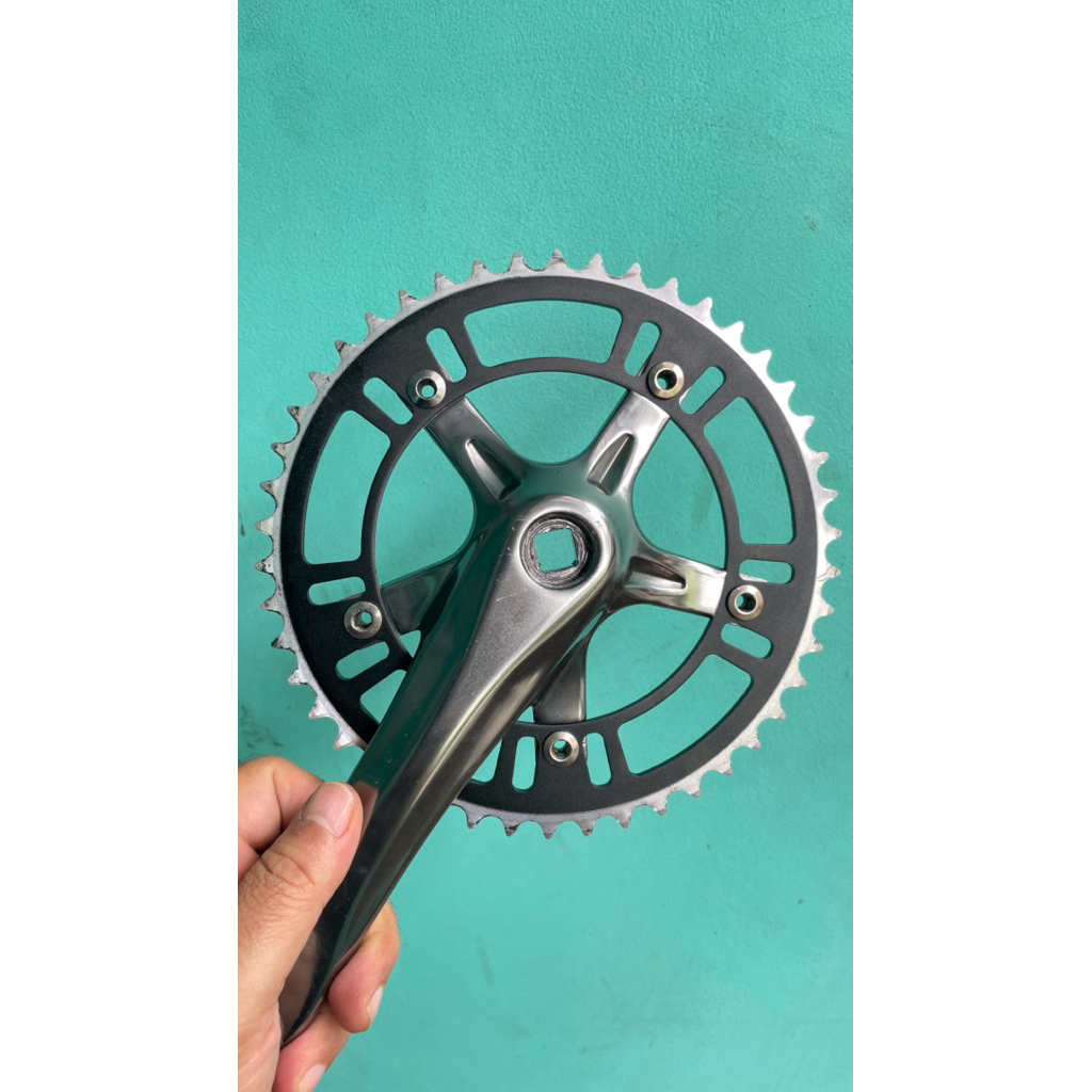 crankset LDG LD labs bcd 130 /165/ chainring 46T BB kotak mulus