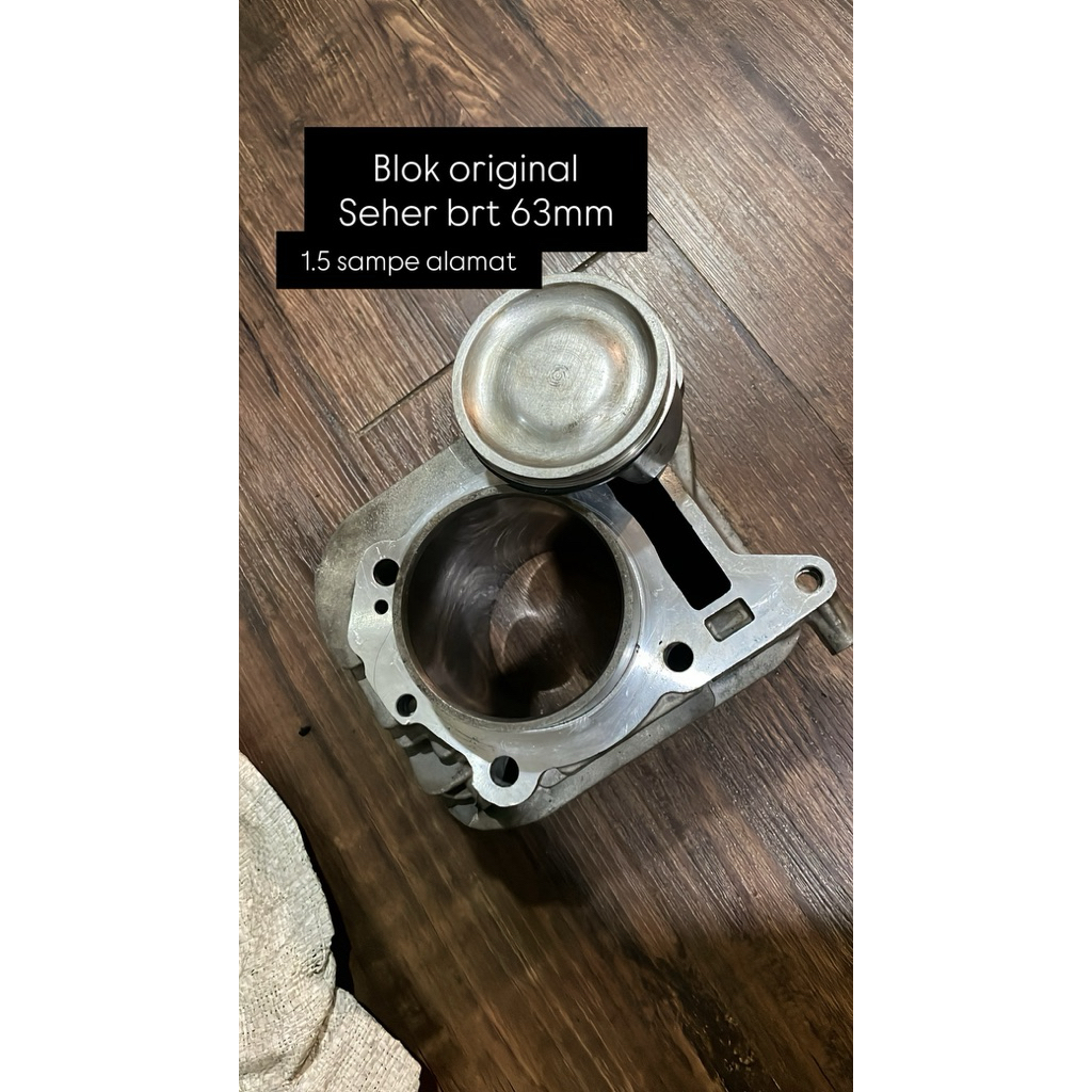 blok mesin vespa 63 brt