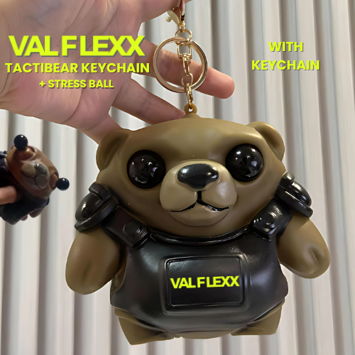 KEYCHAIN TACTIBEAR VALORANT FLEX | GANTUNGAN KUNCI TACTIBEAR MERCH GAME VALORANT