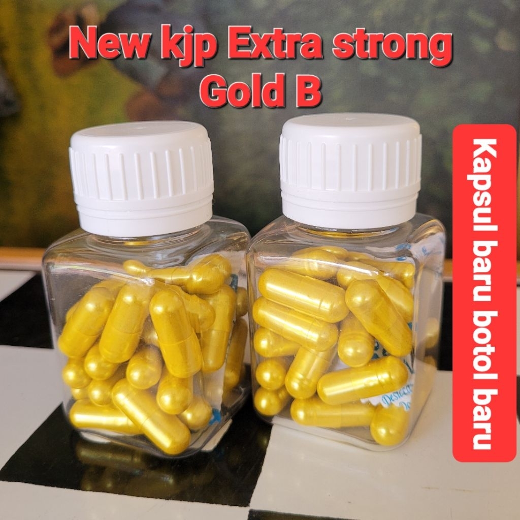 Kjp Extra strong  B / kjp coklat gold B original / pelangsing badan