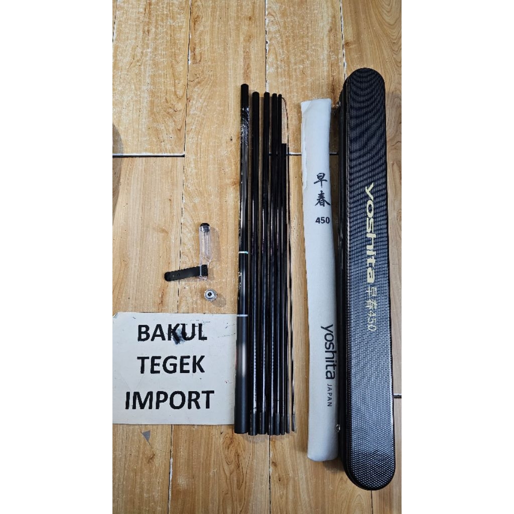 tegek yoshita japan mark gold III MR  GEN 2 ruas 60 medium hard packing tas hard hardcase