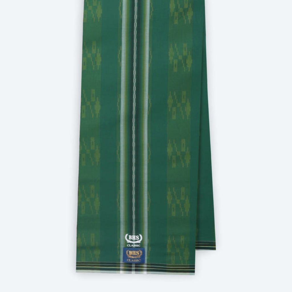 Sarung BHS Classic Gold Motif C44 DKA SJ Hijau