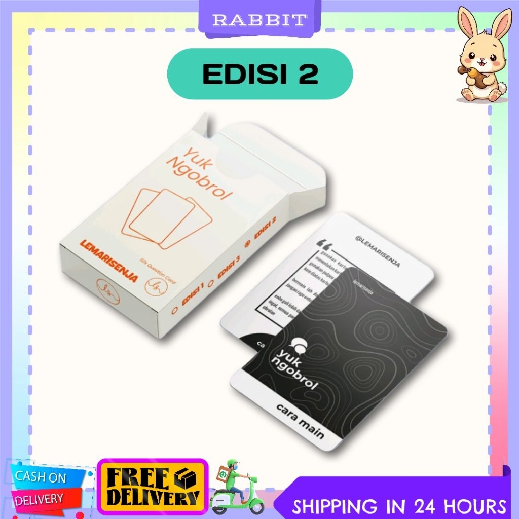 Kartu Edisi Yuk Ngobrol Edisi Kedua Kartu DeepTalk 4 Sesi