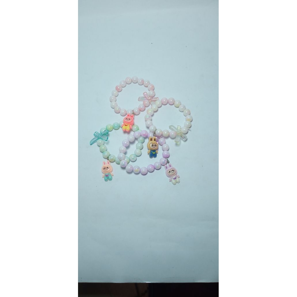 Gelang Anak Labubu Pita Gelang Anak Labubu gelang anak Mote Gelang anak Gelang dewasa