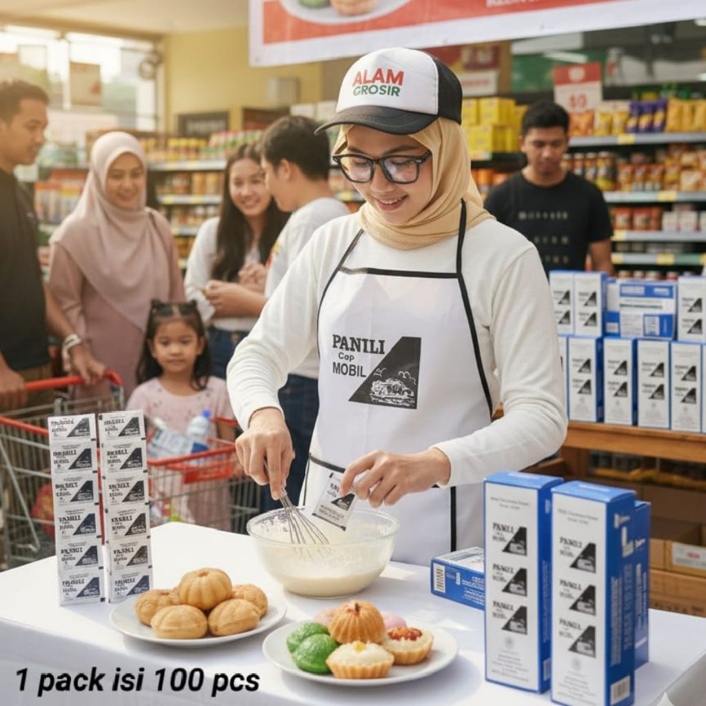 Vanili Cap Mobil Sachet 1 kotak 100 sachet