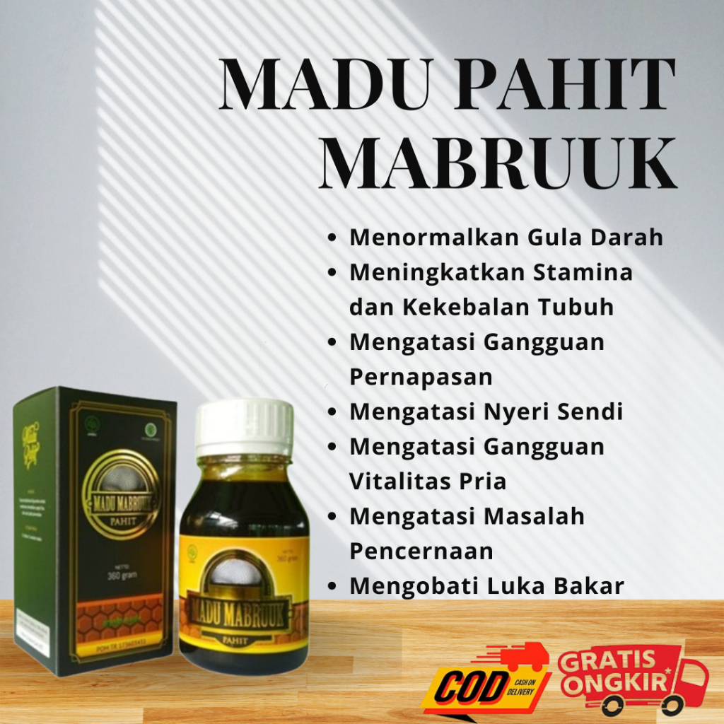 Madu Mabruuk Pahit Madu Hitam Pahit Mabruuk