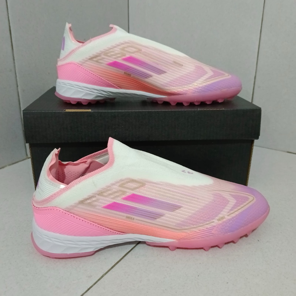 HOT SALE SEPATU FUTSAL DIZERO F5O PINK TURF