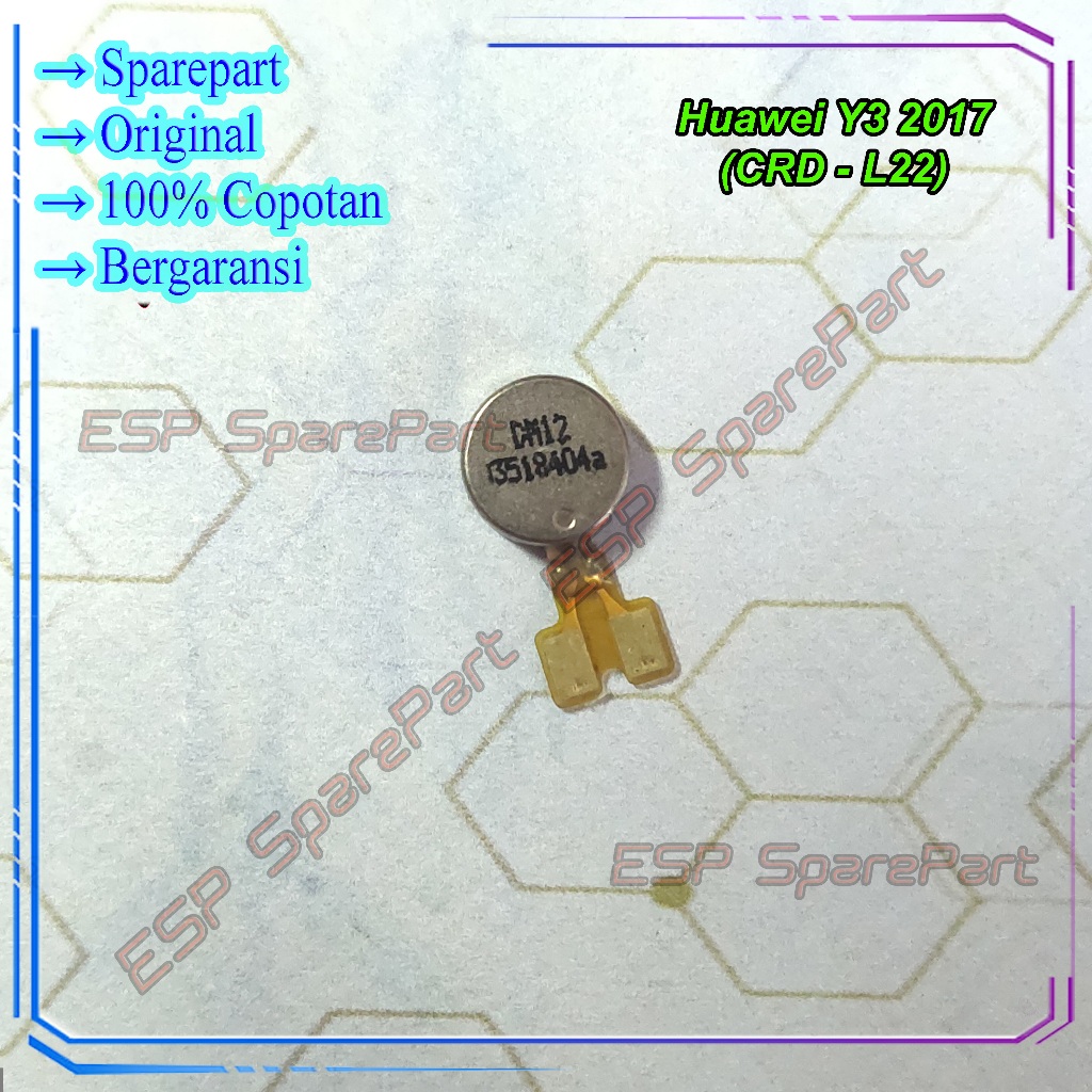 Vibrate Huawei Y3 2017 CRD-L22 Getar /  Vibra Copotan