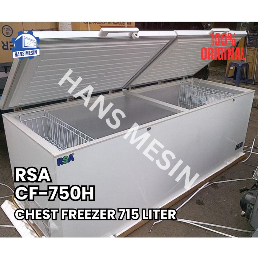 CHEST FREEZER (RSA) CF750H / CF-750-H / CF 750 / 715 LITER