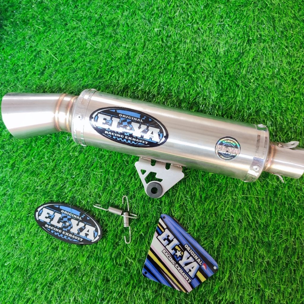 SLINCER KNALPOT TYPE FANTERA SAMLONG INLET 38 SARANGAN FULL ORIGINAL ELYA RACING