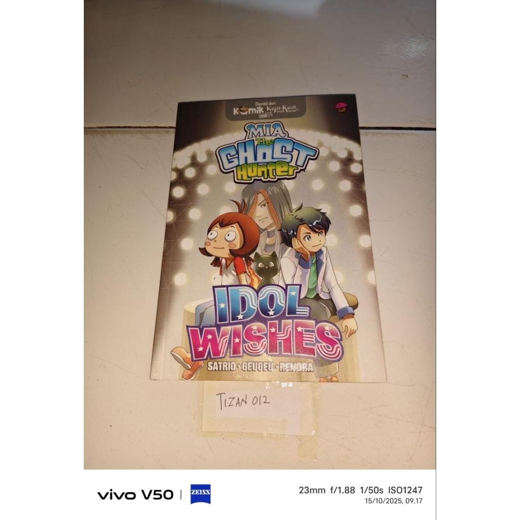 Komik Kecil kecil punya karya Mia  Next G The Ghost Hunter Idol Wishes by Satrio