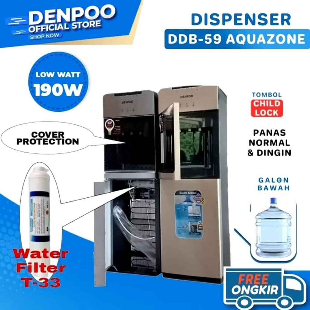 DENPOO - DISPENSER GALON BAWAH - DDB-59