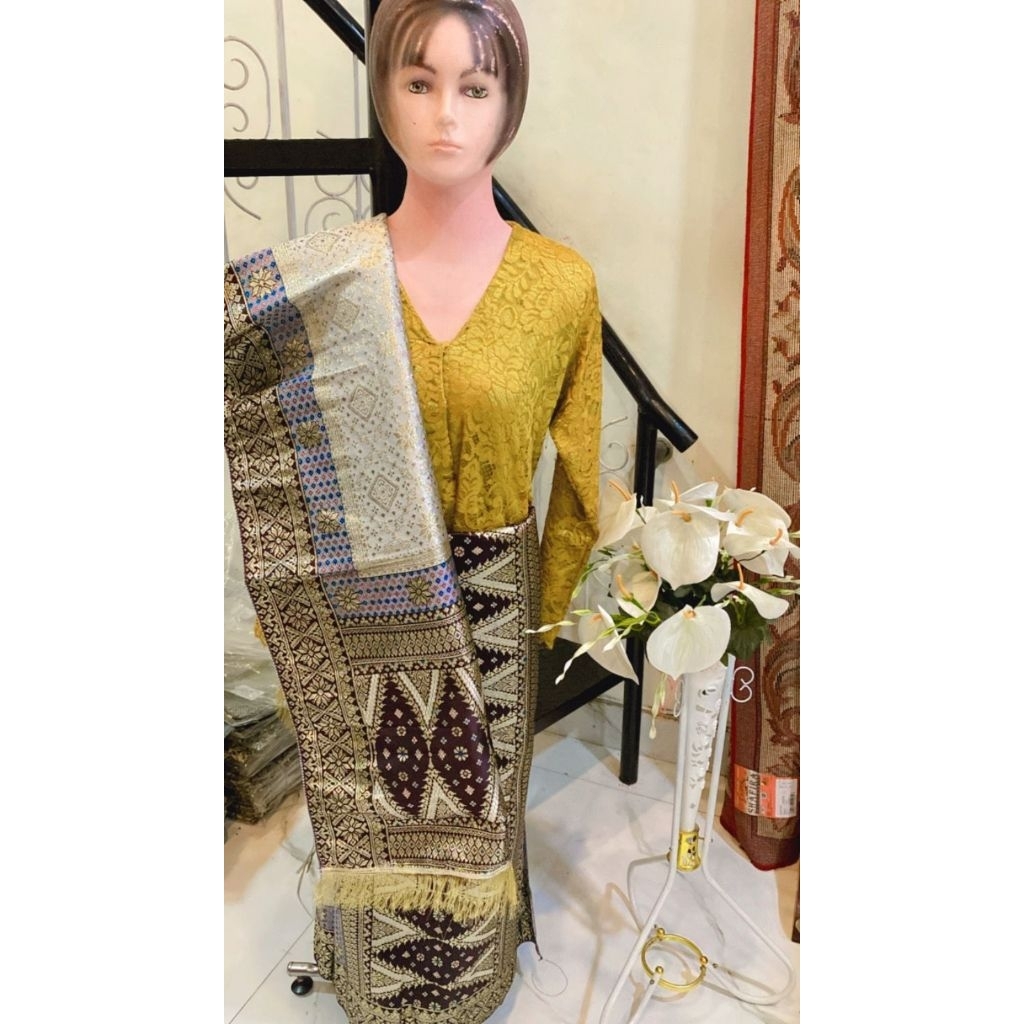 SONGKET MESIN 3 NEGERI ABU TUMPAL KOPI GOSONG
