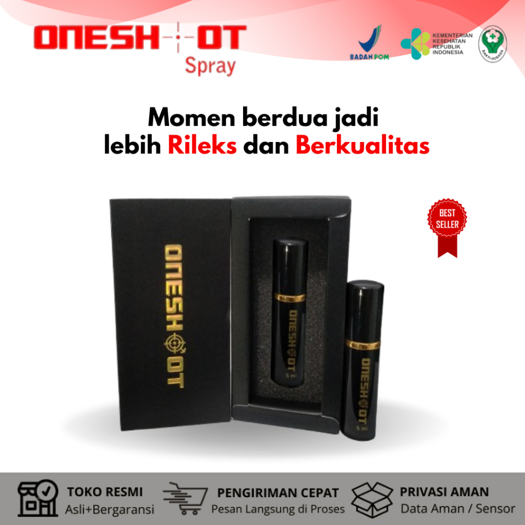 Oneshoot Spray Obat Kuat Pria Tahan Lama 5ml Obat Kuat Tahan Lama – Obat ejakulasi dini pria –Obat K