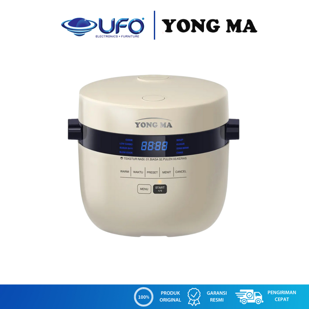 Yong Ma Rice Cooker Low Carbo 2L SMC8067