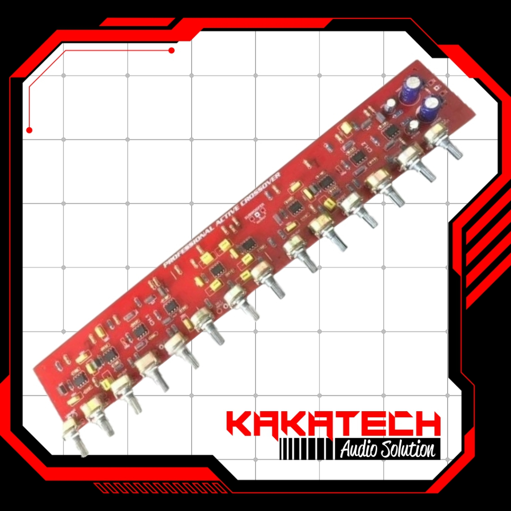 Kit Crossover Aktif 4 Way Subwoofer AE 02