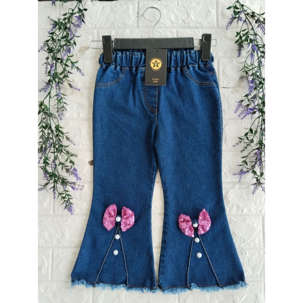 Celana Jeans Anak Perempuan / Jeans Anak Perempuan / Jeans Cutbray Anak Perempuan
