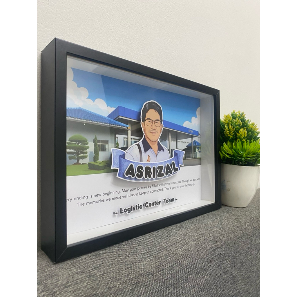 Pop up 3D (custom) karikatur