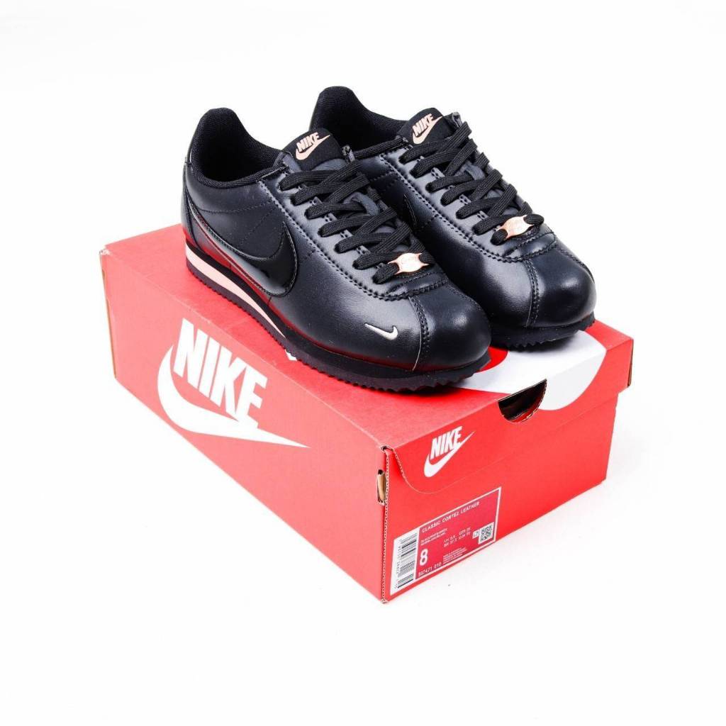 Nike Cortez Classics Black Rose Gold