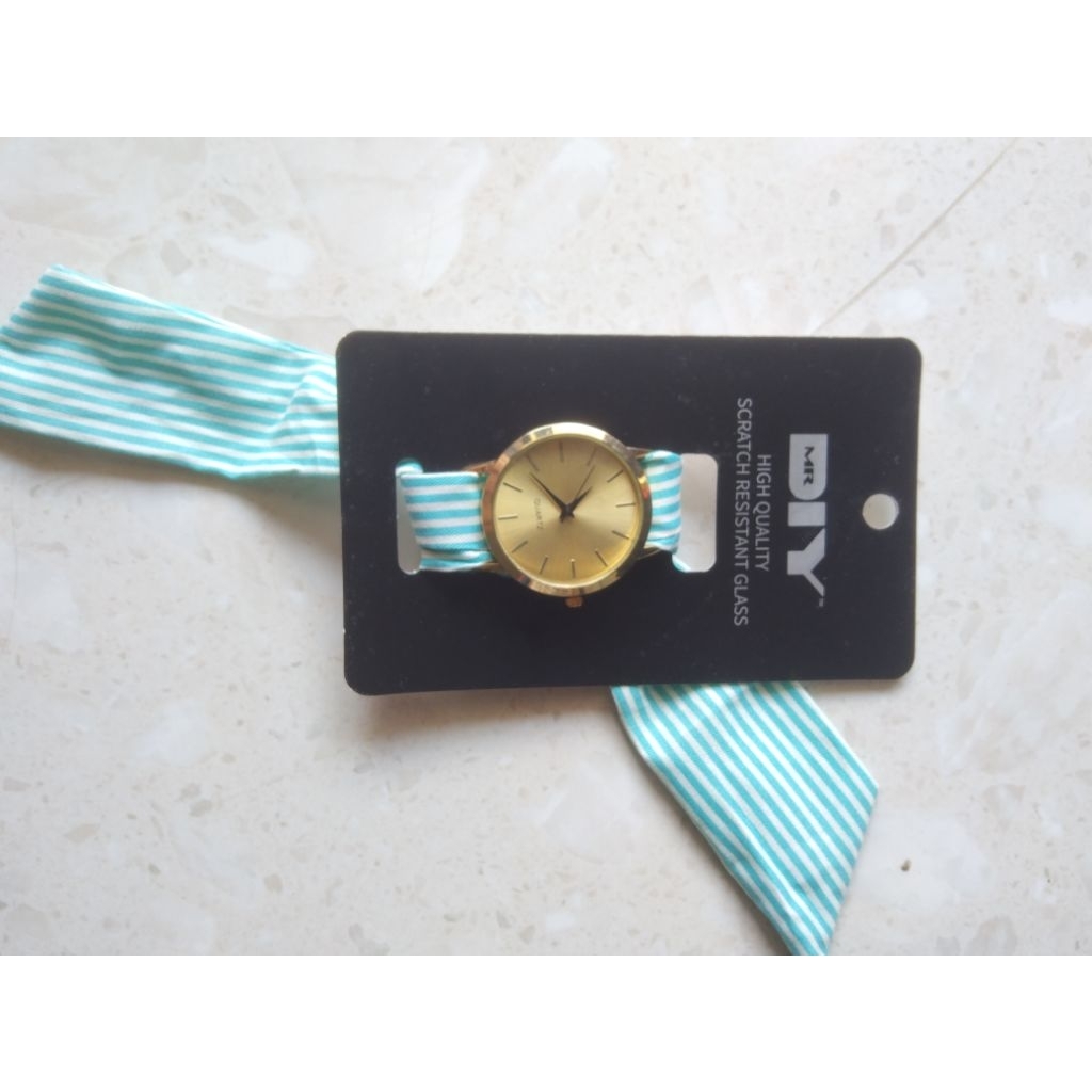 preloved new Jam tangan MR DIY