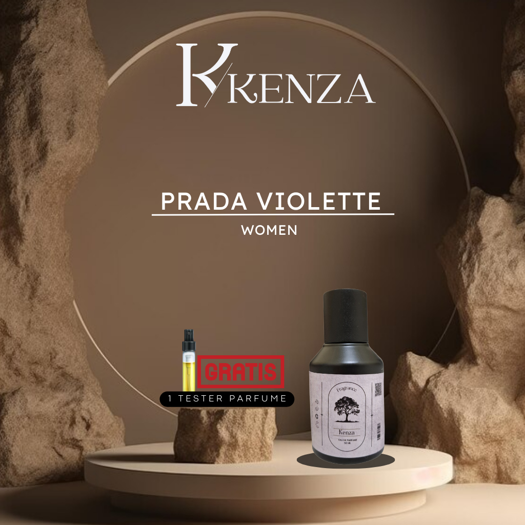 Kenza Fragrance 50 ML || Prada Violet || PARFUME INSPIRED - EXTRAIT DE PARFUME