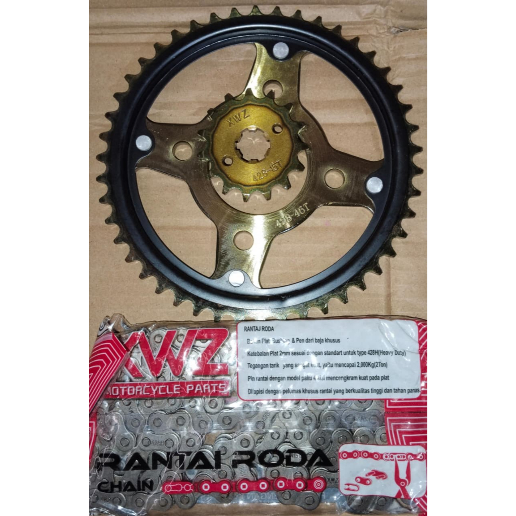 GEAR GIR SET GIR PAKET CB 150 STREETFIRE